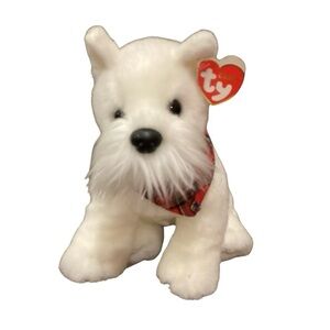 Ty West Highland White Terrier Dog “Finlay” Classics Collection ❗️RARE❗️